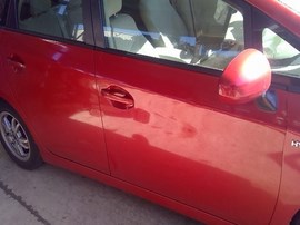 2010 TOYOTA PRIUS, RED, 1.8L, AT,  Z25960